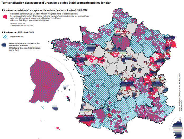 ZAN: les agences d’urbanisme et les EPF s’engagent « pour la sobriété foncière et contre la spéculation »