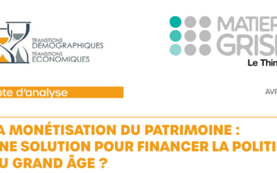 Monétisation du patrimoine immobilier :  une solution pour financer la politique du grand âge ?
